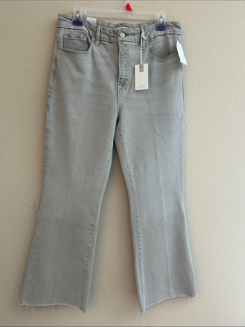 Good American Crop Mini Boot mid-Rise size 12